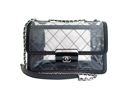 chanel transparent bag replica|bags that look like chanel.